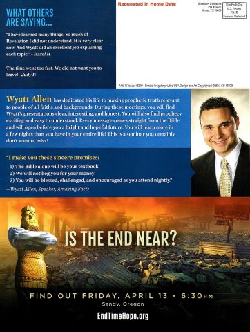 End-Time Hope Speaker